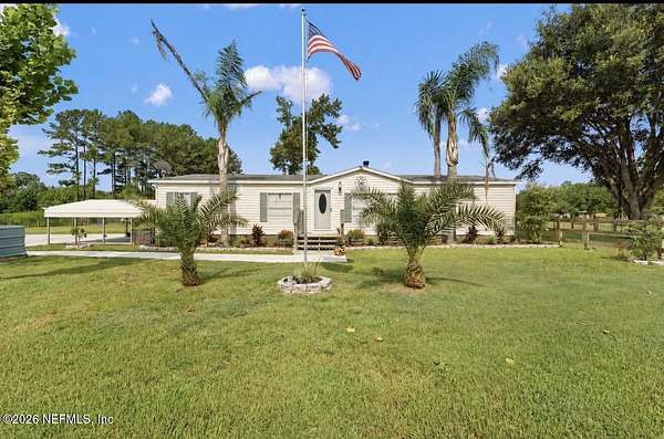 9.18 Acres of Land with Home for Sale in Green Cove Springs, Florida