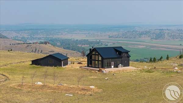 145 Acres of Agricultural Land with Home for Sale in Reed Point, Montana