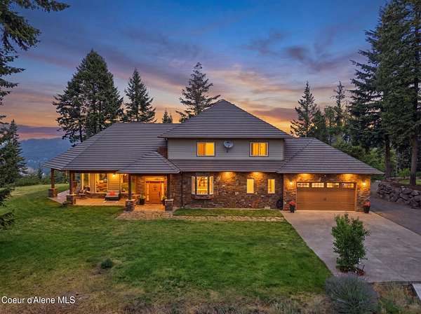 15.8 Acres of Land with Home for Sale in Coeur d'Alene, Idaho