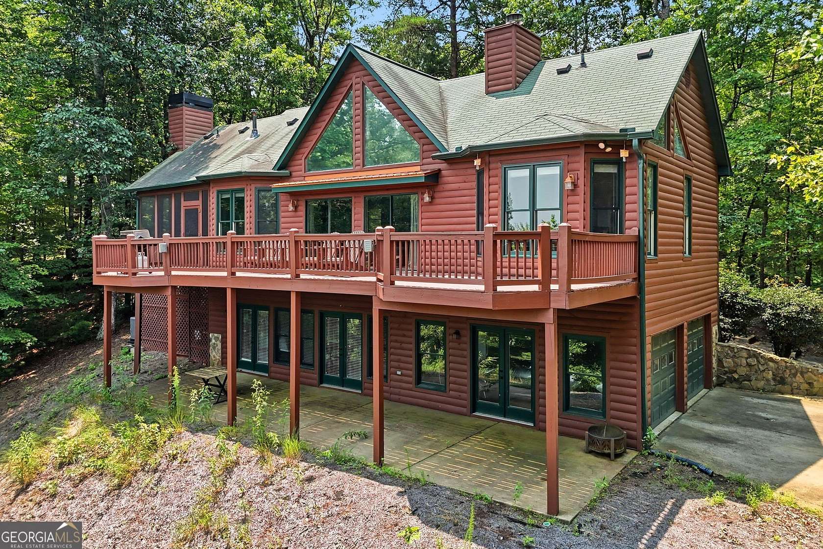 3.18 Acres of Land with Home for Sale in Ellijay, Georgia