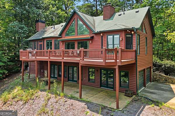 3.18 Acres of Land with Home for Sale in Ellijay, Georgia