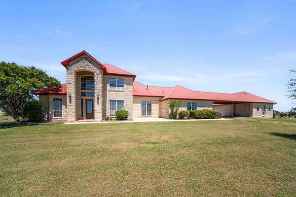 29.7 Acres of Agricultural Land with Home for Sale in Ennis, Texas