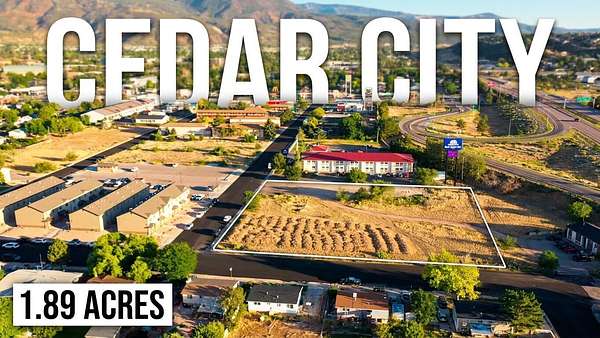 1.89 Acres of Commercial Land for Sale in Cedar City, Utah