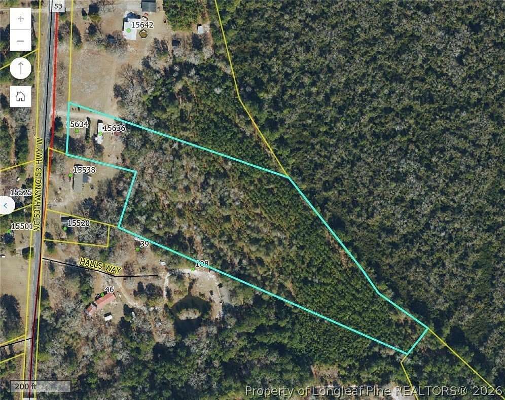 7.78 Acres of Residential Land for Sale in White Oak, North Carolina