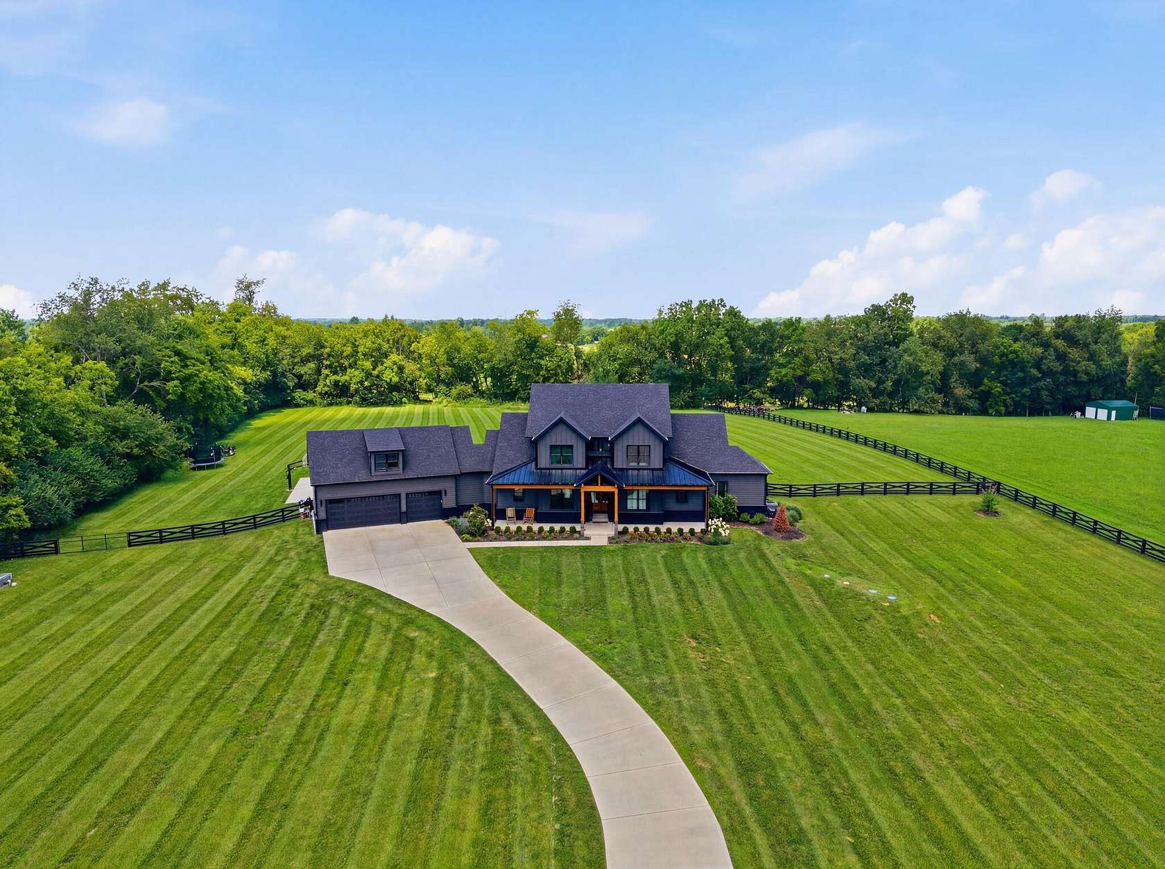 12.8 Acres of Land with Home for Sale in Winchester, Kentucky