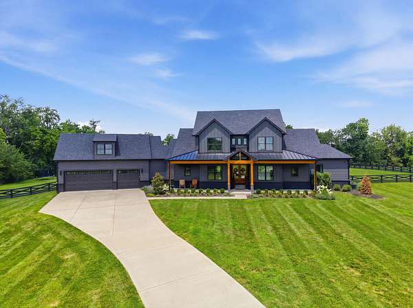 12.8 Acres of Land with Home for Sale in Winchester, Kentucky