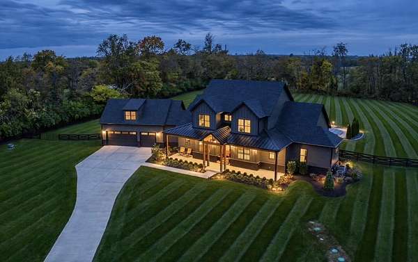 12.8 Acres of Land with Home for Sale in Winchester, Kentucky
