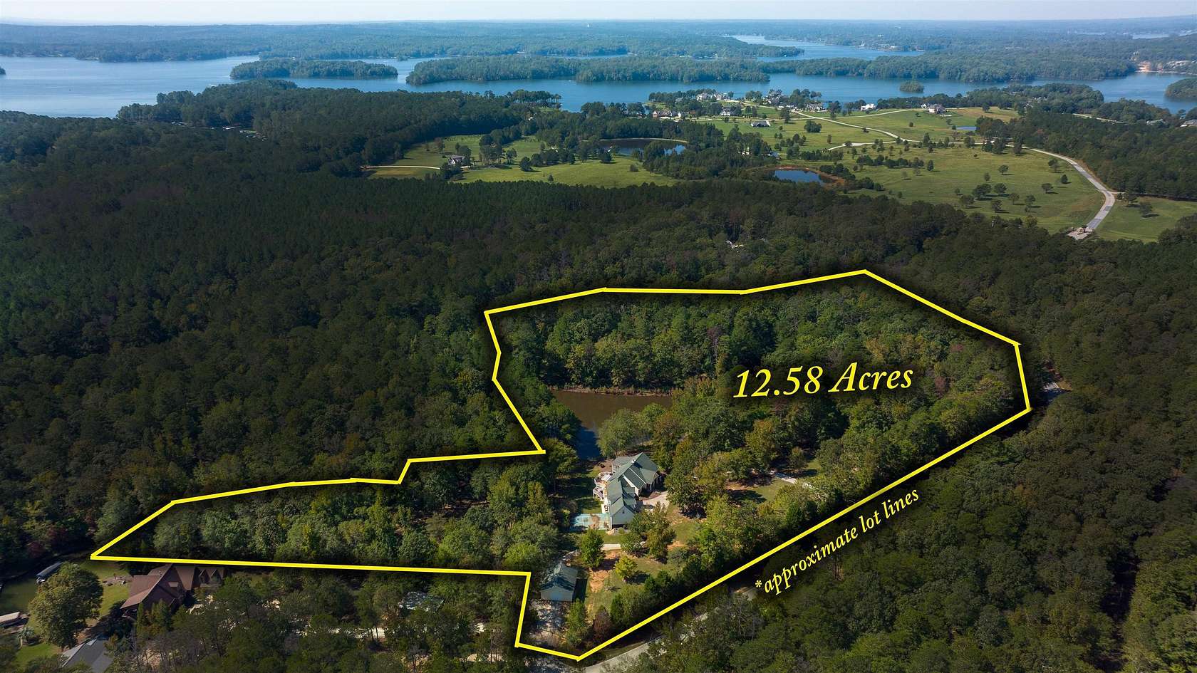 12.6 Acres of Land with Home for Sale in White Plains, Georgia