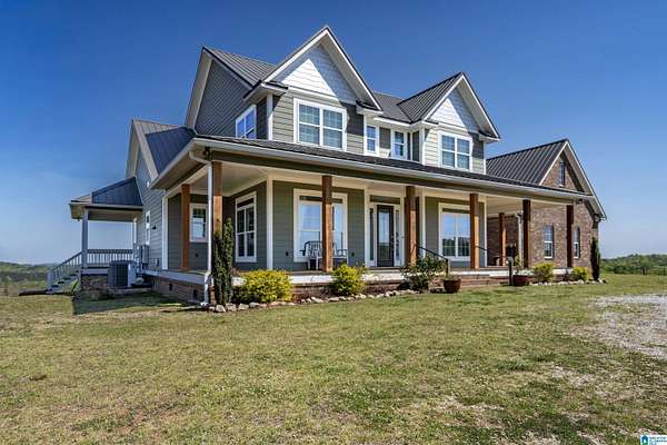 93 Acres of Agricultural Land with Home for Sale in Ashland, Alabama