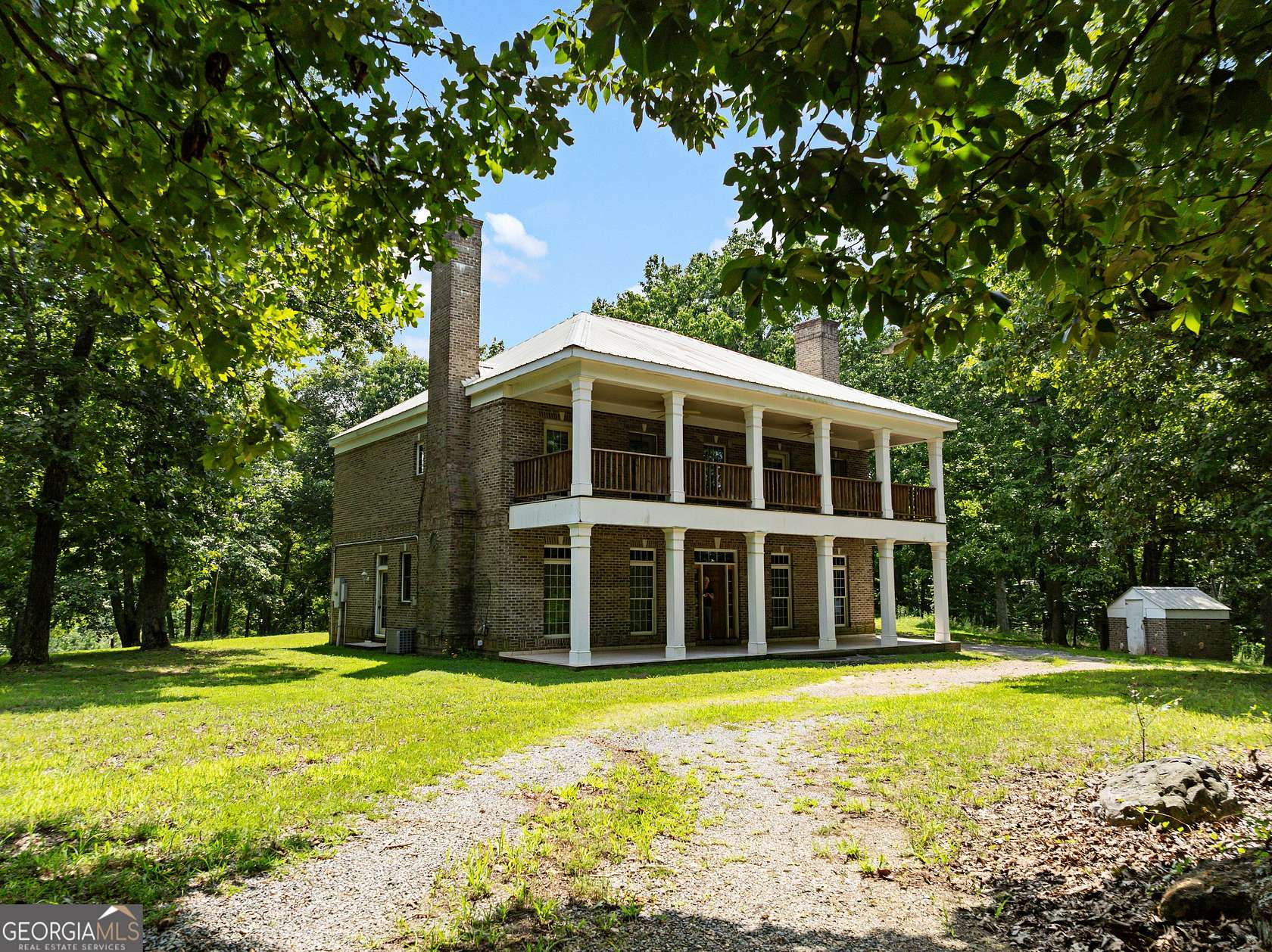 5 Acres of Land with Home for Sale in Kingston, Georgia