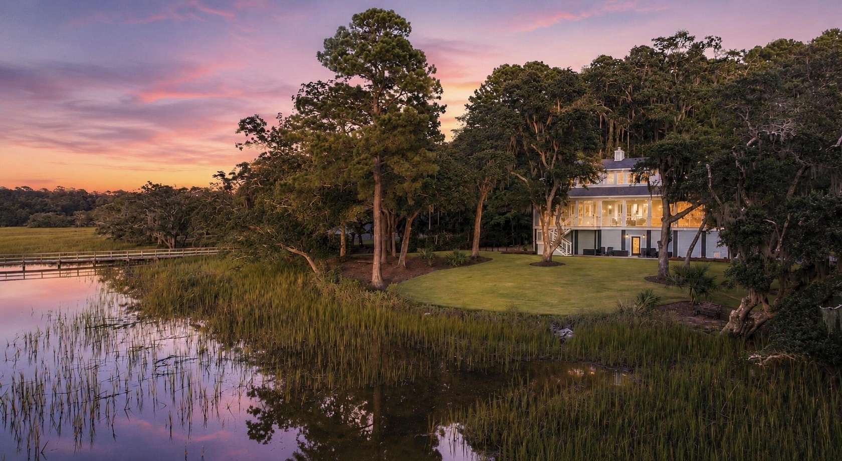 3 Acres of Land with Home for Sale in Wadmalaw Island, South Carolina