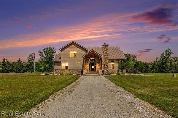 10 Acres of Recreational Land with Home for Sale in Berlin Township, Michigan