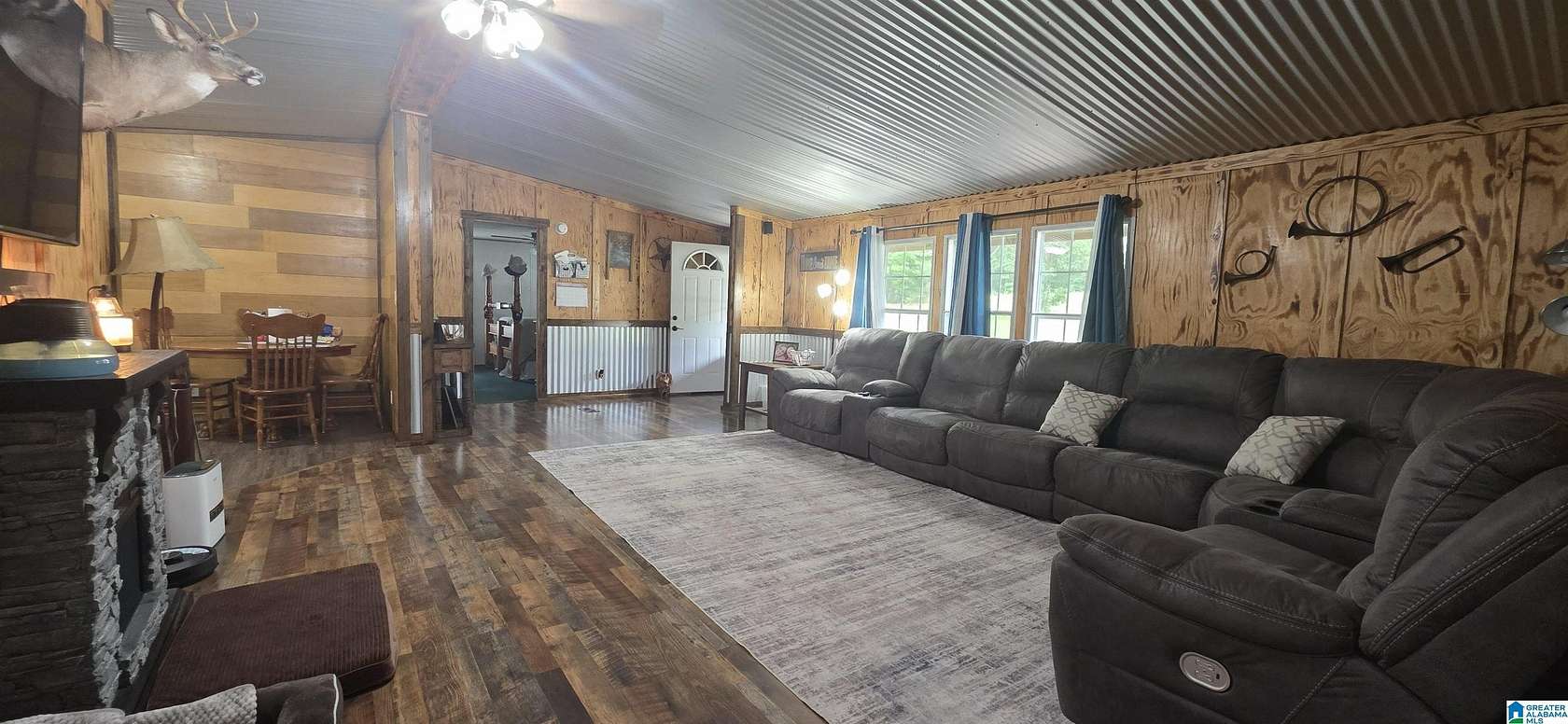 9.65 Acres of Land with Home for Sale in Ranburne, Alabama