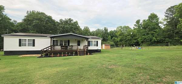 9.65 Acres of Land with Home for Sale in Ranburne, Alabama