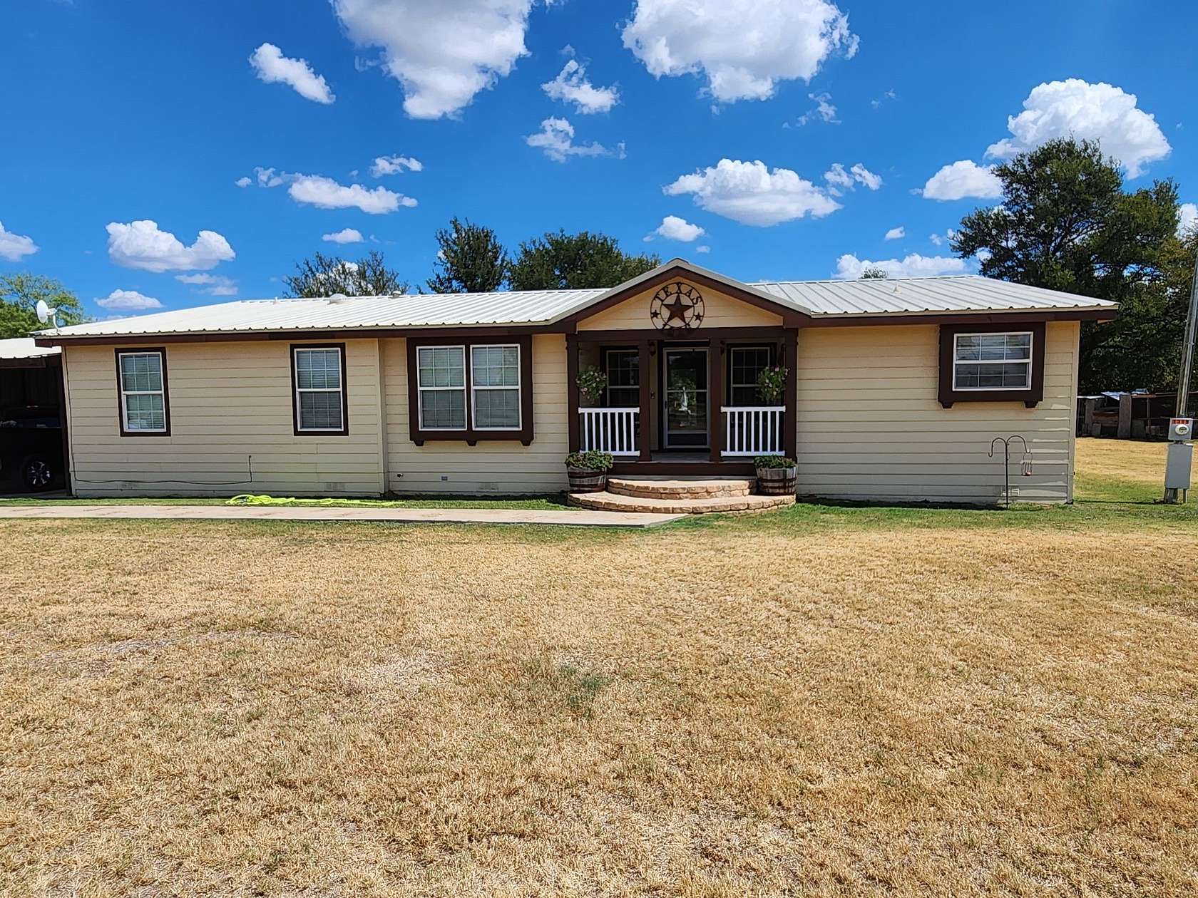 5 Acres of Land with Home for Sale in Mingus, Texas