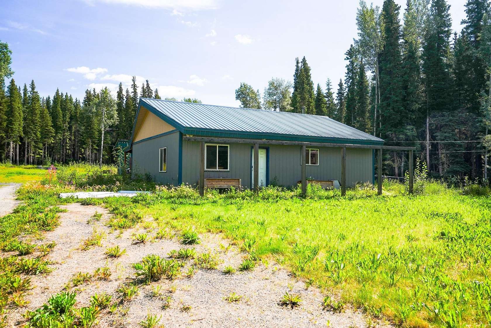 5 Acres of Land with Home for Sale in Fairbanks, Alaska