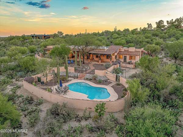 3.53 Acres of Land with Home for Sale in Tucson, Arizona