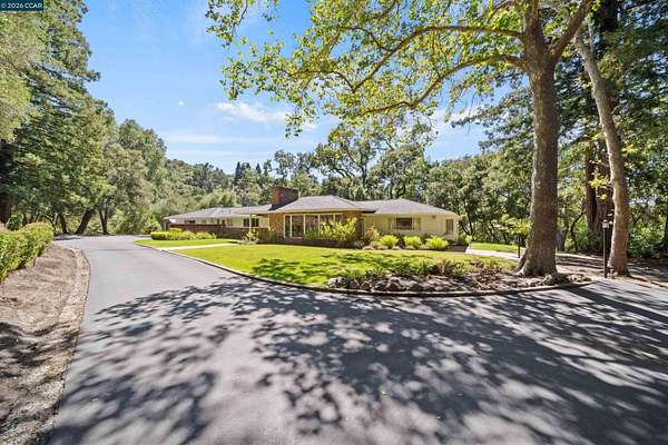1.63 Acres of Land with Home for Sale in Orinda, California