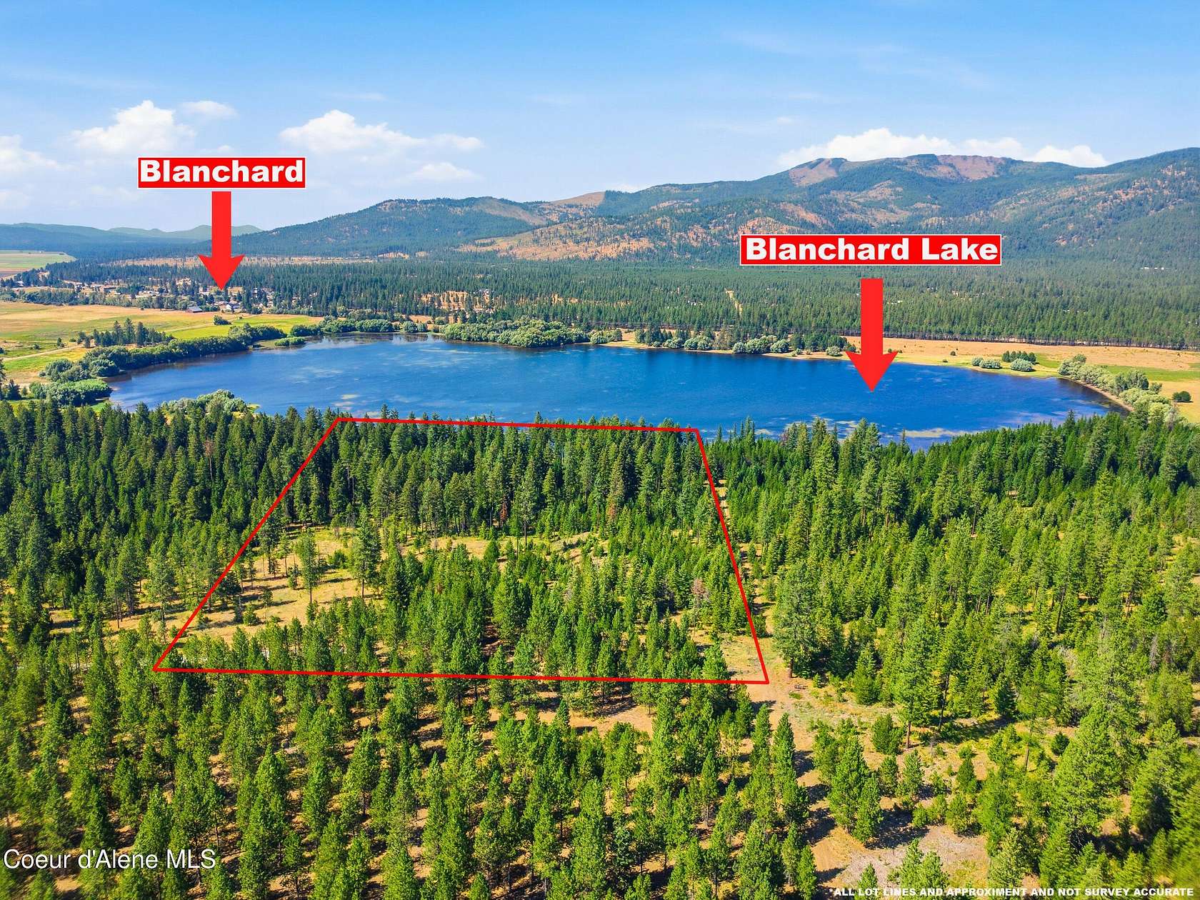 20 Acres of Land for Sale in Blanchard, Idaho