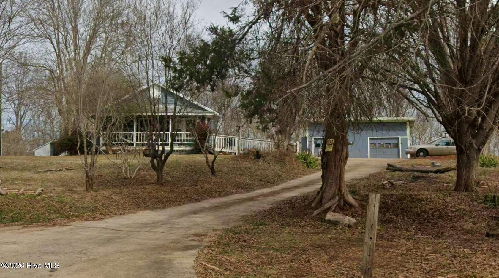 3.16 Acres of Land with Home for Sale in Lawndale, North Carolina