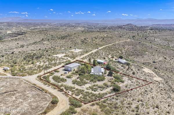 2.58 Acres of Land with Home for Sale in Rimrock, Arizona