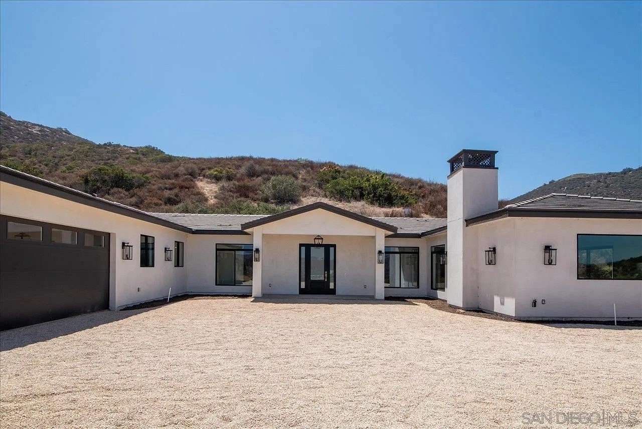 8.13 Acres of Land with Home for Sale in Escondido, California