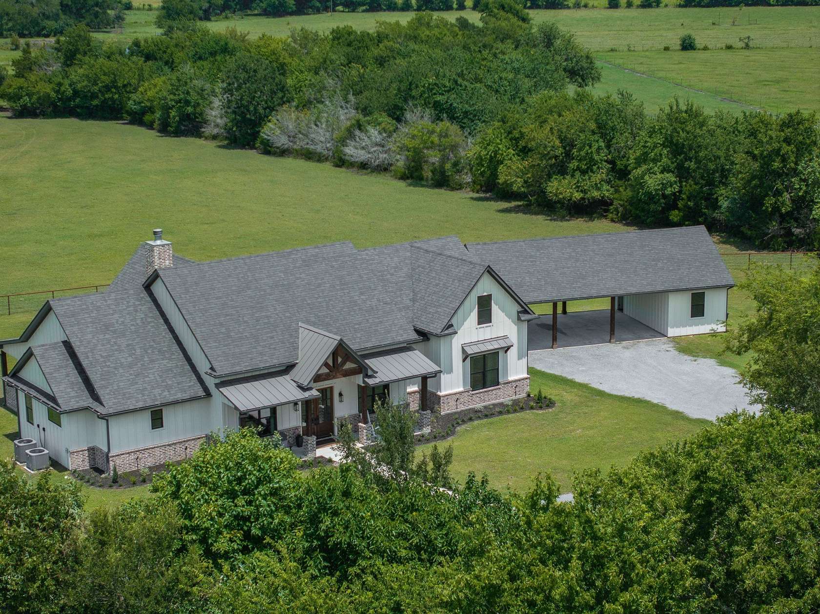 45.7 Acres of Land with Home for Sale in Anderson, Texas