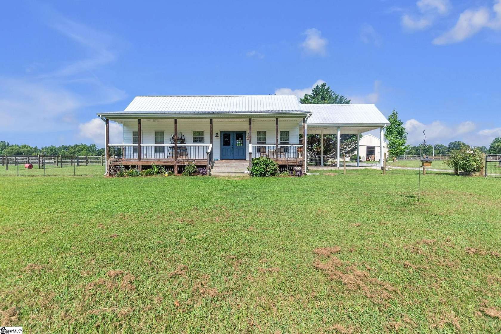 7.83 Acres of Land with Home for Sale in Laurens, South Carolina