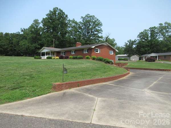 2.23 Acres of Land with Home for Lease in Lincolnton, North Carolina