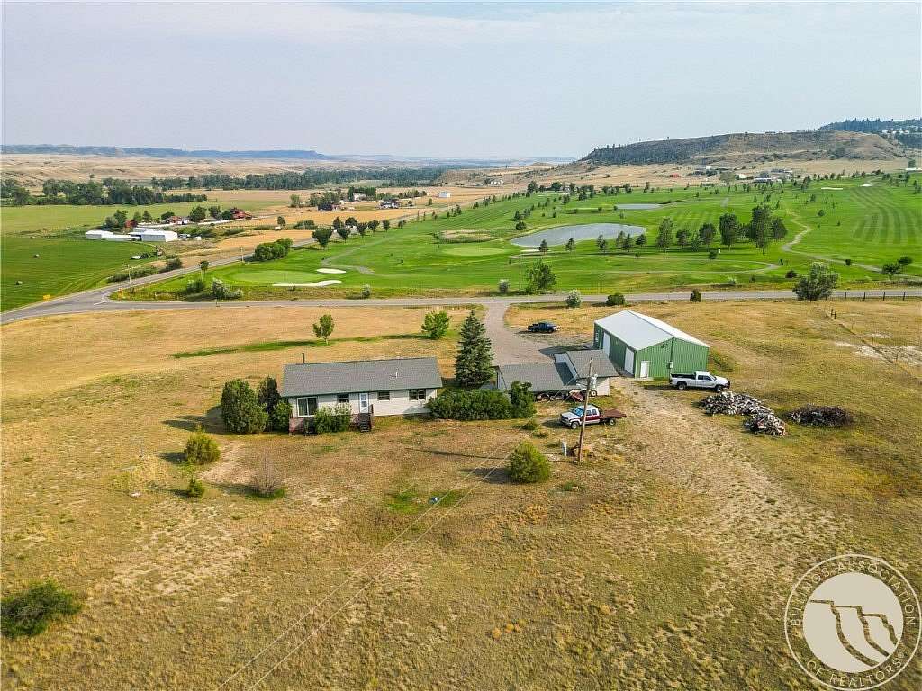 7.63 Acres of Land with Home for Sale in Huntley, Montana