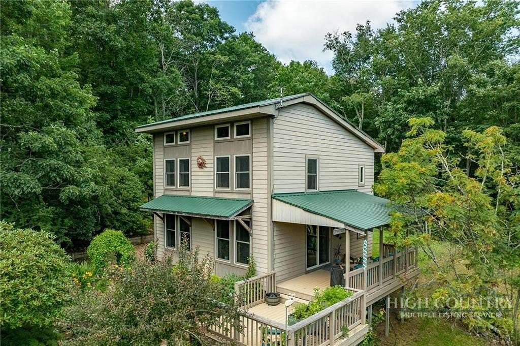 9.35 Acres of Land with Home for Sale in Boone, North Carolina