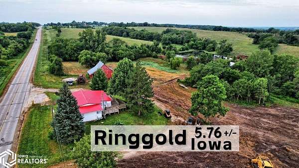 5.76 Acres of Land with Home for Sale in Redding, Iowa