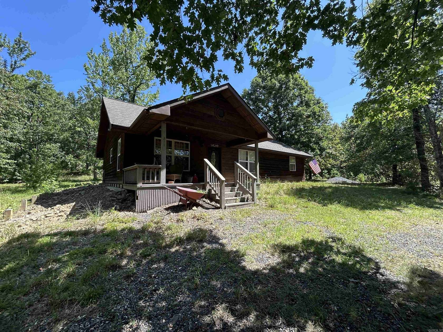 12.2 Acres of Recreational Land with Home for Sale in Mena, Arkansas