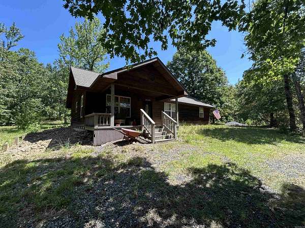 12.2 Acres of Recreational Land with Home for Sale in Mena, Arkansas
