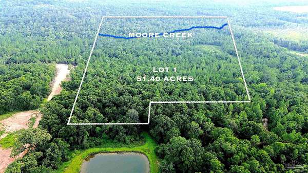 51.4 Acres of Recreational & Residential Land for Sale in Jay, Florida