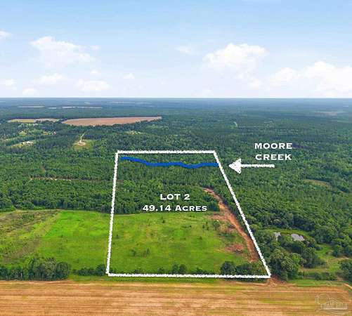 49.1 Acres of Recreational & Residential Land for Sale in Jay, Florida