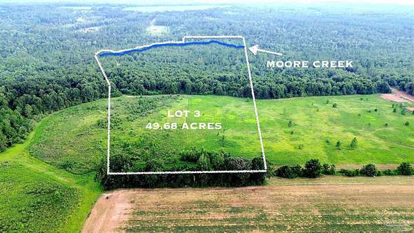 49.7 Acres of Recreational & Residential Land for Sale in Jay, Florida