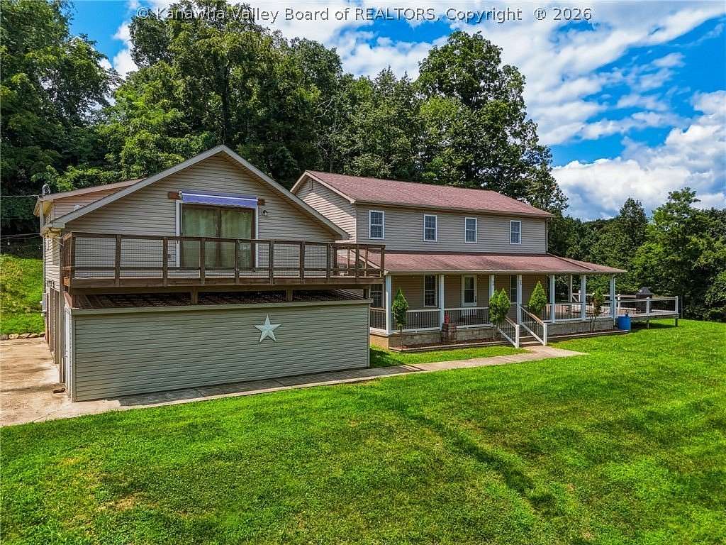 4 Acres of Land with Home for Sale in Evans, West Virginia