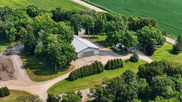 5.74 Acres of Land with Home for Sale in Le Center, Minnesota