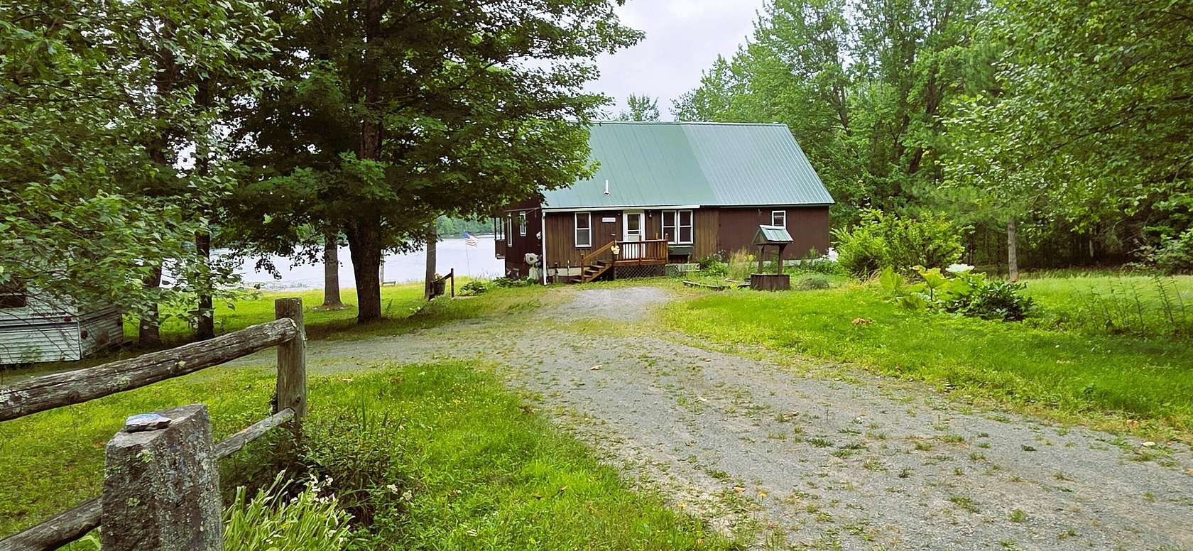 5.3 Acres of Land with Home for Sale in Corinna, Maine