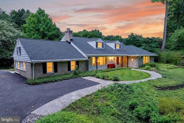3.42 Acres of Land with Home for Sale in Glen Arm, Maryland