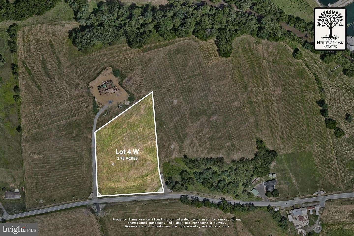 3.78 Acres of Land with Home for Sale in Middletown, Maryland