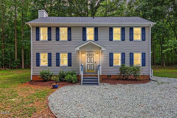 2.37 Acres of Land with Home for Sale in Timberlake, North Carolina