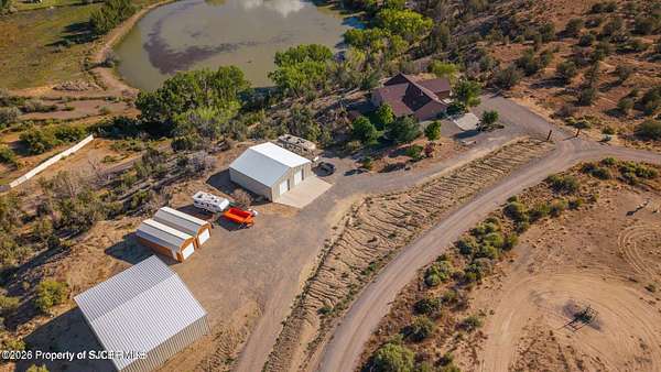 4.5 Acres of Land with Home for Sale in Aztec, New Mexico