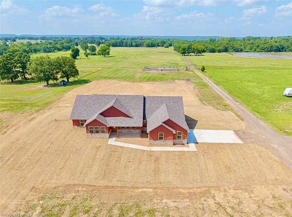 3.3 Acres of Land with Home for Sale in Hackett, Arkansas