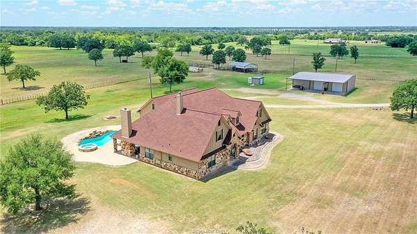 32 Acres of Land with Home for Sale in Somerville, Texas