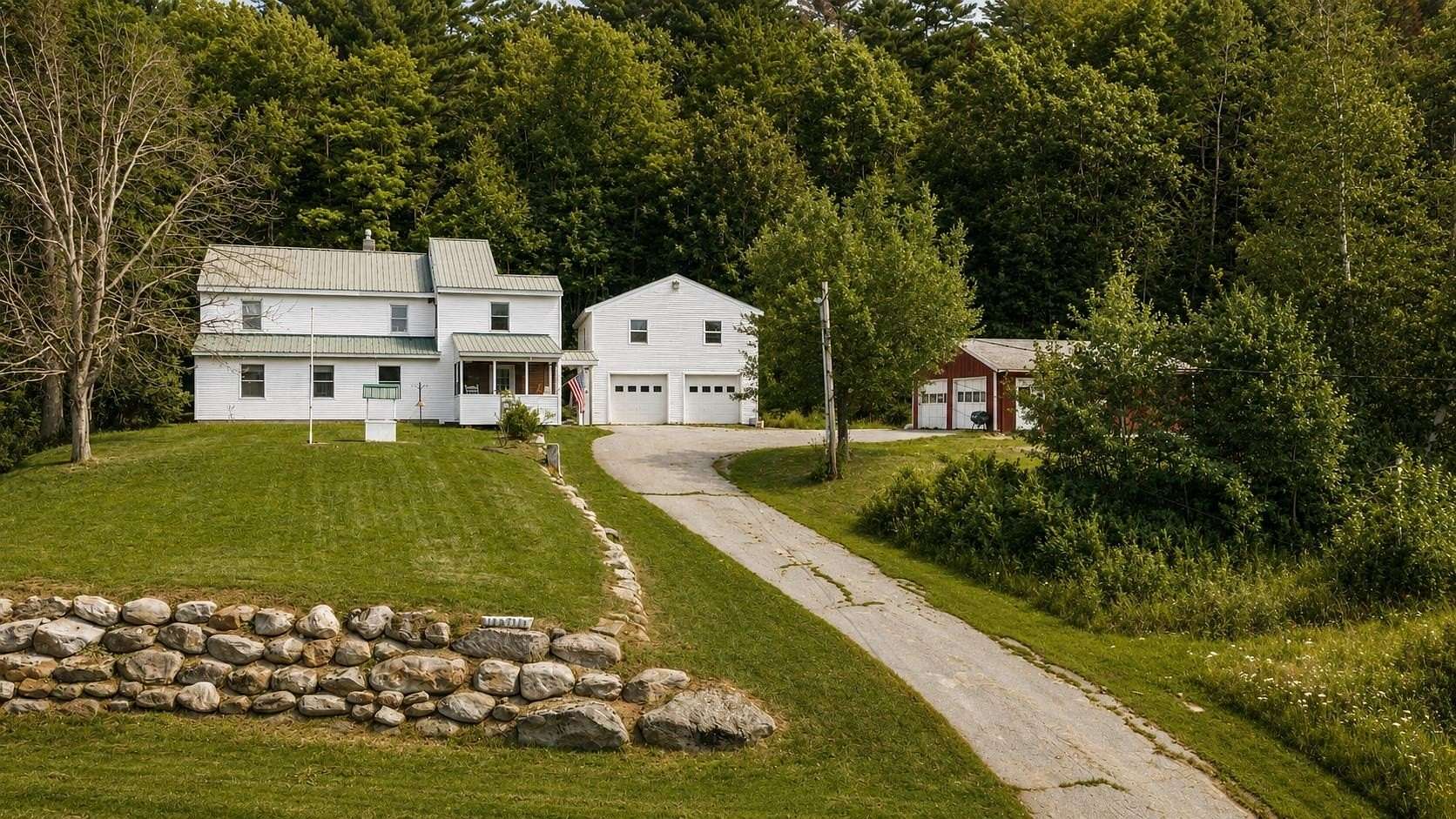 8.39 Acres of Land with Home for Sale in Grantham, New Hampshire