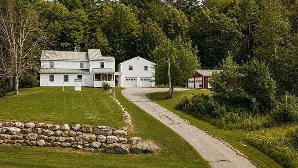8.39 Acres of Land with Home for Sale in Grantham, New Hampshire