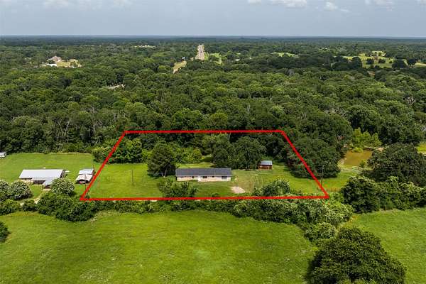 1.67 Acres of Land with Home for Sale in Wortham, Texas
