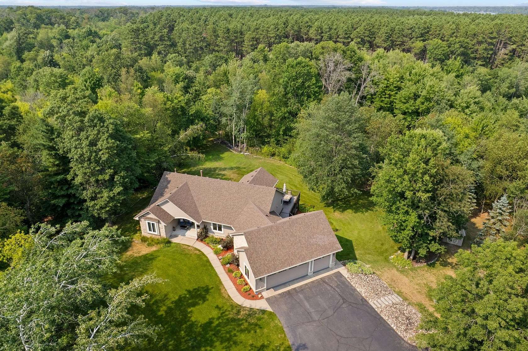 7.1 Acres of Land with Home for Sale in Isanti, Minnesota